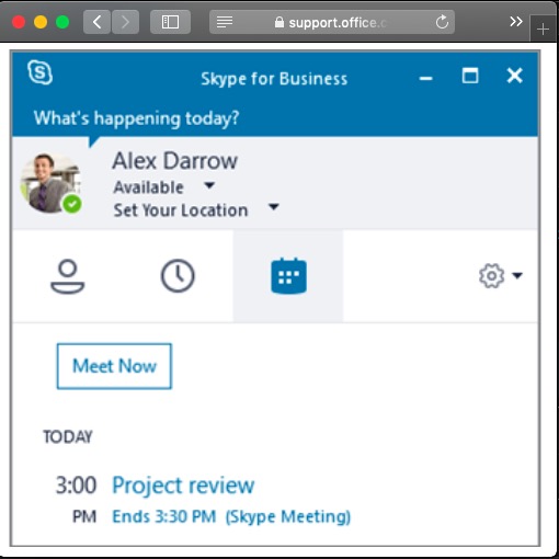 run multiple accounts of skype for business on mac os x